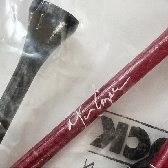 ALICE COOPER Golf Tees Celebrity Golf NIB - Picture 3 of 4